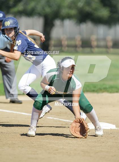 Thumbnail 3 in Pacifica @ Notre Dame (SO) (CIF SS Wild Card) photogallery.