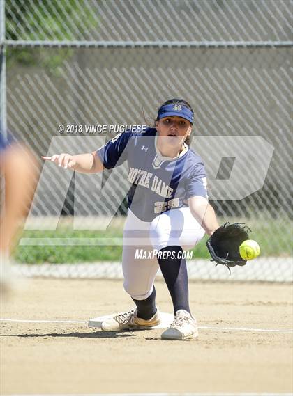 Thumbnail 1 in Pacifica @ Notre Dame (SO) (CIF SS Wild Card) photogallery.