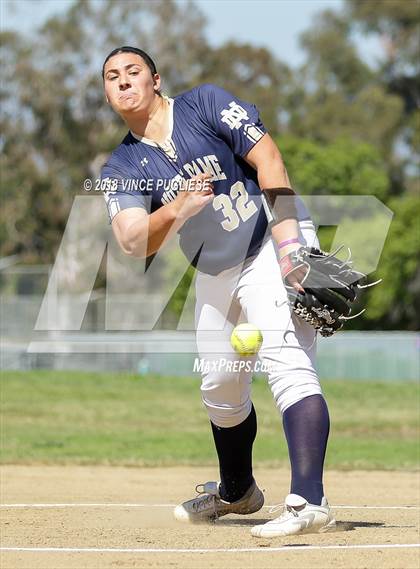 Thumbnail 1 in Pacifica @ Notre Dame (SO) (CIF SS Wild Card) photogallery.