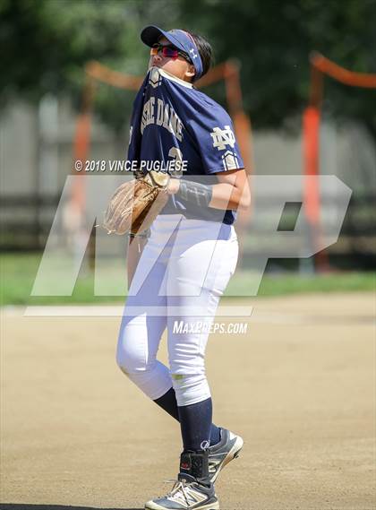 Thumbnail 1 in Pacifica @ Notre Dame (SO) (CIF SS Wild Card) photogallery.