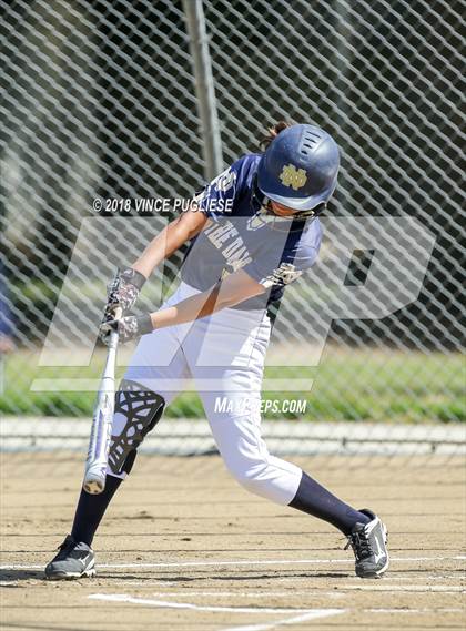 Thumbnail 2 in Pacifica @ Notre Dame (SO) (CIF SS Wild Card) photogallery.
