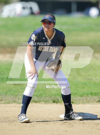 Thumbnail 1 in Pacifica @ Notre Dame (SO) (CIF SS Wild Card) photogallery.
