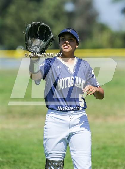 Thumbnail 3 in Pacifica @ Notre Dame (SO) (CIF SS Wild Card) photogallery.