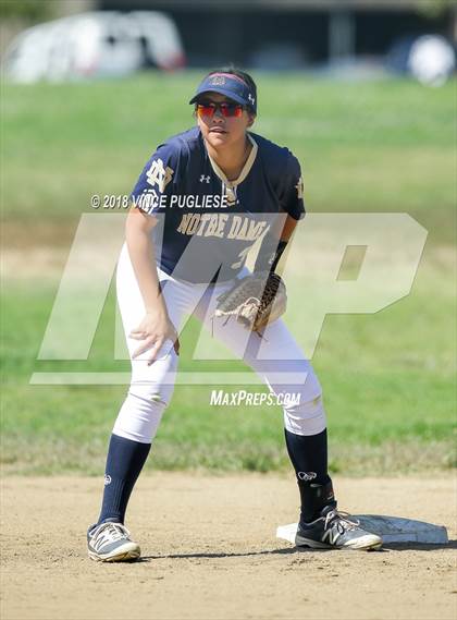 Thumbnail 2 in Pacifica @ Notre Dame (SO) (CIF SS Wild Card) photogallery.