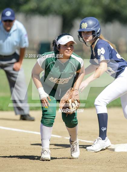 Thumbnail 3 in Pacifica @ Notre Dame (SO) (CIF SS Wild Card) photogallery.