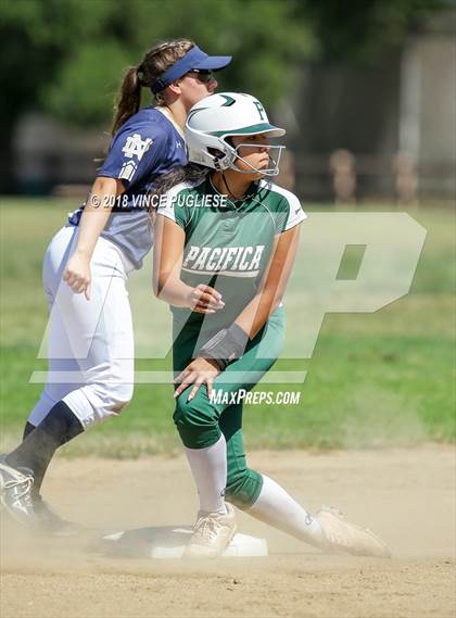 Thumbnail 2 in Pacifica @ Notre Dame (SO) (CIF SS Wild Card) photogallery.