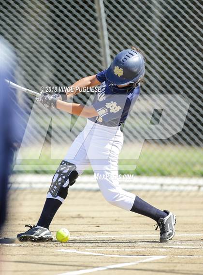 Thumbnail 3 in Pacifica @ Notre Dame (SO) (CIF SS Wild Card) photogallery.
