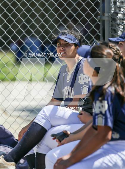 Thumbnail 2 in Pacifica @ Notre Dame (SO) (CIF SS Wild Card) photogallery.