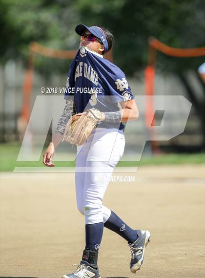 Thumbnail 3 in Pacifica @ Notre Dame (SO) (CIF SS Wild Card) photogallery.