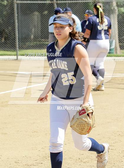 Thumbnail 3 in Pacifica @ Notre Dame (SO) (CIF SS Wild Card) photogallery.