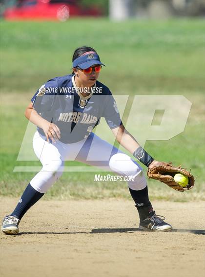Thumbnail 3 in Pacifica @ Notre Dame (SO) (CIF SS Wild Card) photogallery.