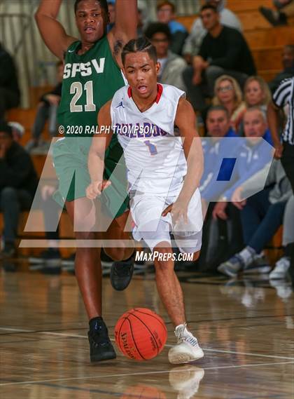 Thumbnail 1 in Folsom vs. St. Patrick-St. Vincent (Adidas Challenge) photogallery.