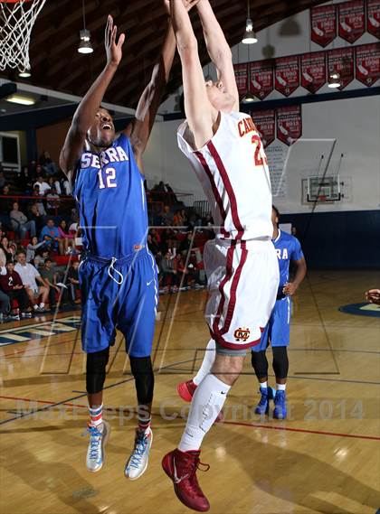 Thumbnail 2 in Cantwell-Sacred Heart vs. Serra (Lancers Hoops Showdown) photogallery.