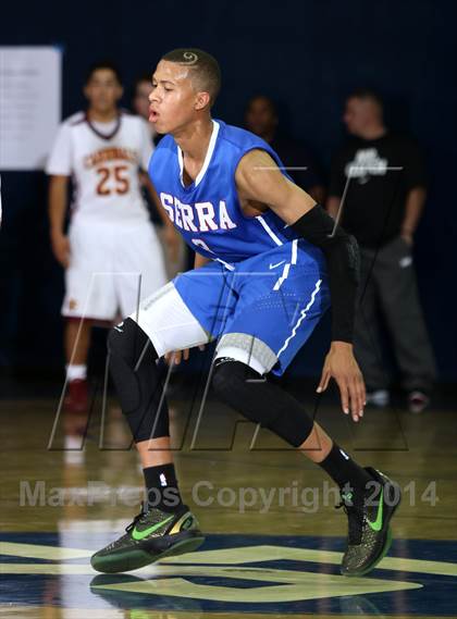 Thumbnail 1 in Cantwell-Sacred Heart vs. Serra (Lancers Hoops Showdown) photogallery.