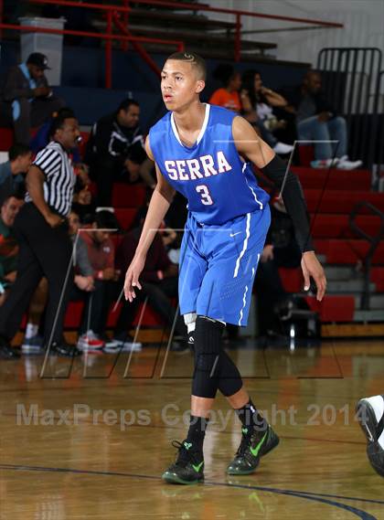 Thumbnail 1 in Cantwell-Sacred Heart vs. Serra (Lancers Hoops Showdown) photogallery.