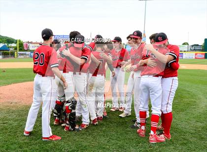 Thumbnail 2 in Center Moriches vs. Seton Catholic Central (NYSPHSAA Class B Final) photogallery.