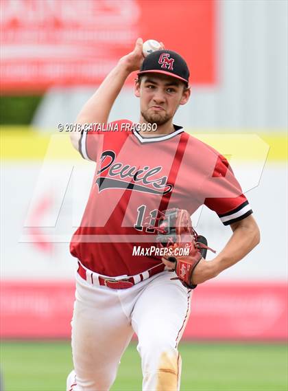 Thumbnail 1 in Center Moriches vs. Seton Catholic Central (NYSPHSAA Class B Final) photogallery.