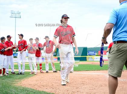 Thumbnail 2 in Center Moriches vs. Seton Catholic Central (NYSPHSAA Class B Final) photogallery.