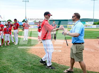 Thumbnail 3 in Center Moriches vs. Seton Catholic Central (NYSPHSAA Class B Final) photogallery.