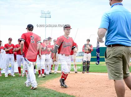 Thumbnail 2 in Center Moriches vs. Seton Catholic Central (NYSPHSAA Class B Final) photogallery.