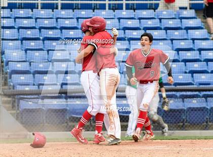 Thumbnail 1 in Center Moriches vs. Seton Catholic Central (NYSPHSAA Class B Final) photogallery.
