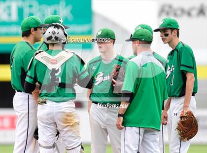 Thumbnail 3 in Center Moriches vs. Seton Catholic Central (NYSPHSAA Class B Final) photogallery.