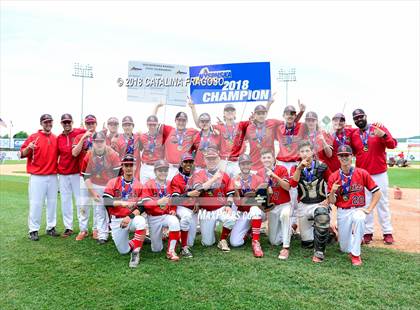 Thumbnail 1 in Center Moriches vs. Seton Catholic Central (NYSPHSAA Class B Final) photogallery.