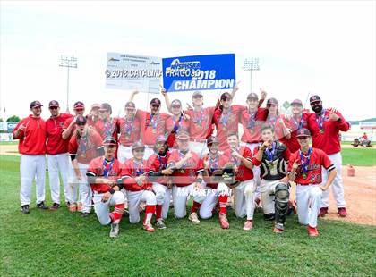 Thumbnail 3 in Center Moriches vs. Seton Catholic Central (NYSPHSAA Class B Final) photogallery.