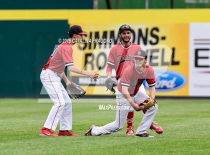 Thumbnail 2 in Center Moriches vs. Seton Catholic Central (NYSPHSAA Class B Final) photogallery.