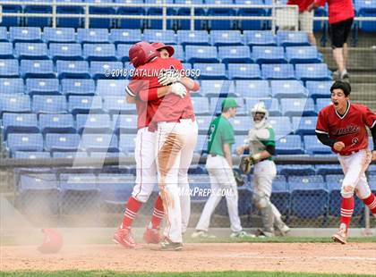 Thumbnail 3 in Center Moriches vs. Seton Catholic Central (NYSPHSAA Class B Final) photogallery.