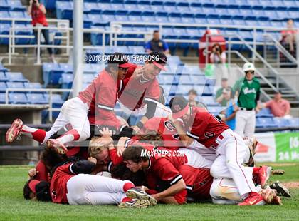 Thumbnail 3 in Center Moriches vs. Seton Catholic Central (NYSPHSAA Class B Final) photogallery.