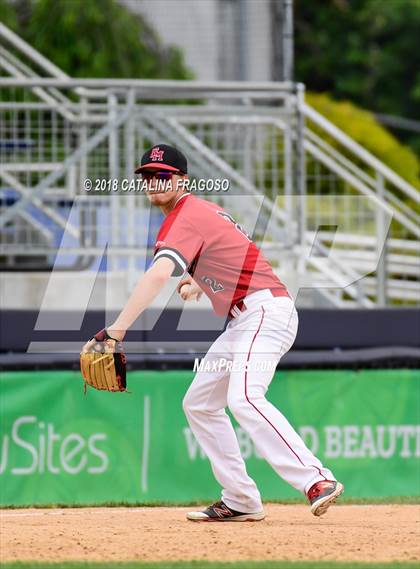 Thumbnail 3 in Center Moriches vs. Seton Catholic Central (NYSPHSAA Class B Final) photogallery.