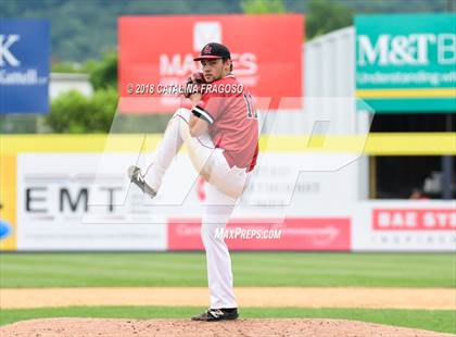 Thumbnail 3 in Center Moriches vs. Seton Catholic Central (NYSPHSAA Class B Final) photogallery.