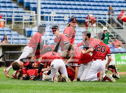 Thumbnail 2 in Center Moriches vs. Seton Catholic Central (NYSPHSAA Class B Final) photogallery.