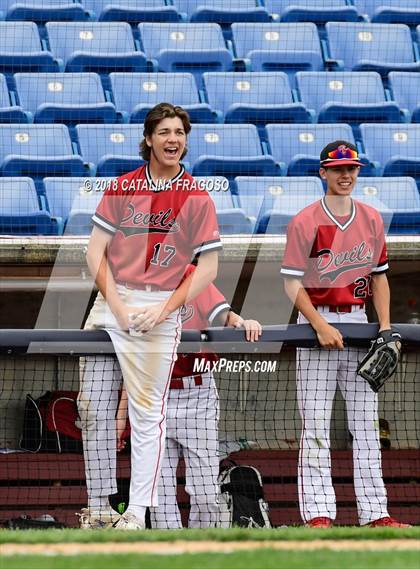 Thumbnail 2 in Center Moriches vs. Seton Catholic Central (NYSPHSAA Class B Final) photogallery.