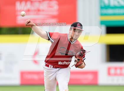 Thumbnail 2 in Center Moriches vs. Seton Catholic Central (NYSPHSAA Class B Final) photogallery.