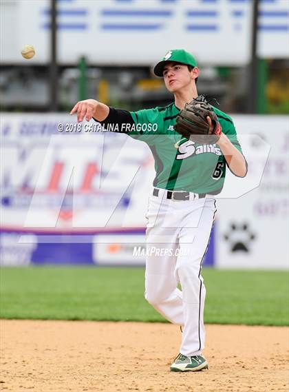 Thumbnail 1 in Center Moriches vs. Seton Catholic Central (NYSPHSAA Class B Final) photogallery.