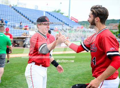 Thumbnail 1 in Center Moriches vs. Seton Catholic Central (NYSPHSAA Class B Final) photogallery.