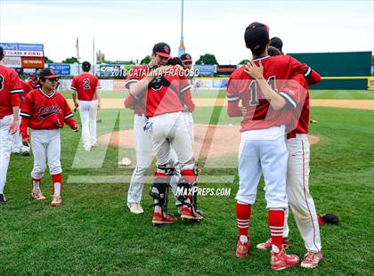Thumbnail 2 in Center Moriches vs. Seton Catholic Central (NYSPHSAA Class B Final) photogallery.