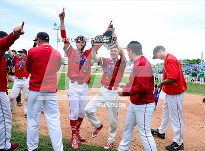 Thumbnail 3 in Center Moriches vs. Seton Catholic Central (NYSPHSAA Class B Final) photogallery.