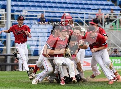 Thumbnail 2 in Center Moriches vs. Seton Catholic Central (NYSPHSAA Class B Final) photogallery.