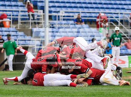 Thumbnail 1 in Center Moriches vs. Seton Catholic Central (NYSPHSAA Class B Final) photogallery.