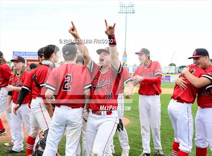 Thumbnail 1 in Center Moriches vs. Seton Catholic Central (NYSPHSAA Class B Final) photogallery.