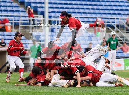 Thumbnail 2 in Center Moriches vs. Seton Catholic Central (NYSPHSAA Class B Final) photogallery.