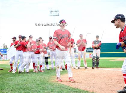 Thumbnail 3 in Center Moriches vs. Seton Catholic Central (NYSPHSAA Class B Final) photogallery.