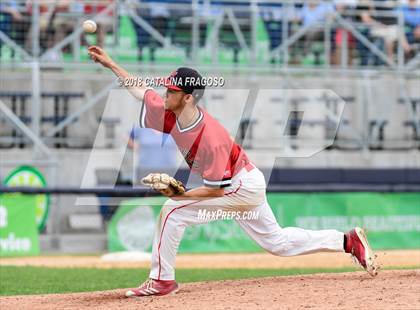 Thumbnail 3 in Center Moriches vs. Seton Catholic Central (NYSPHSAA Class B Final) photogallery.