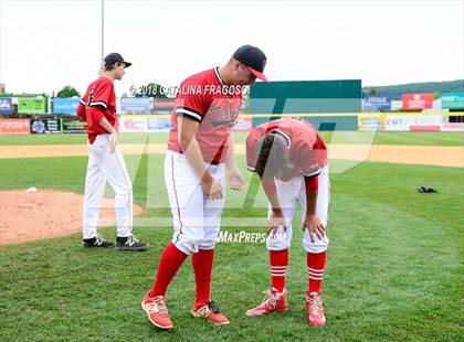 Thumbnail 3 in Center Moriches vs. Seton Catholic Central (NYSPHSAA Class B Final) photogallery.