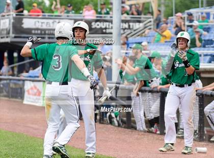 Thumbnail 3 in Center Moriches vs. Seton Catholic Central (NYSPHSAA Class B Final) photogallery.