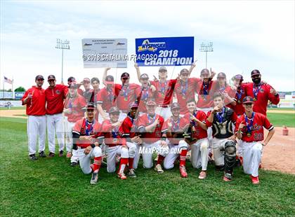 Thumbnail 3 in Center Moriches vs. Seton Catholic Central (NYSPHSAA Class B Final) photogallery.