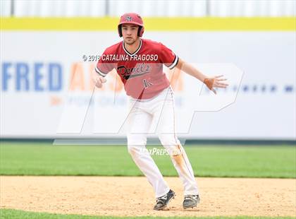 Thumbnail 1 in Center Moriches vs. Seton Catholic Central (NYSPHSAA Class B Final) photogallery.
